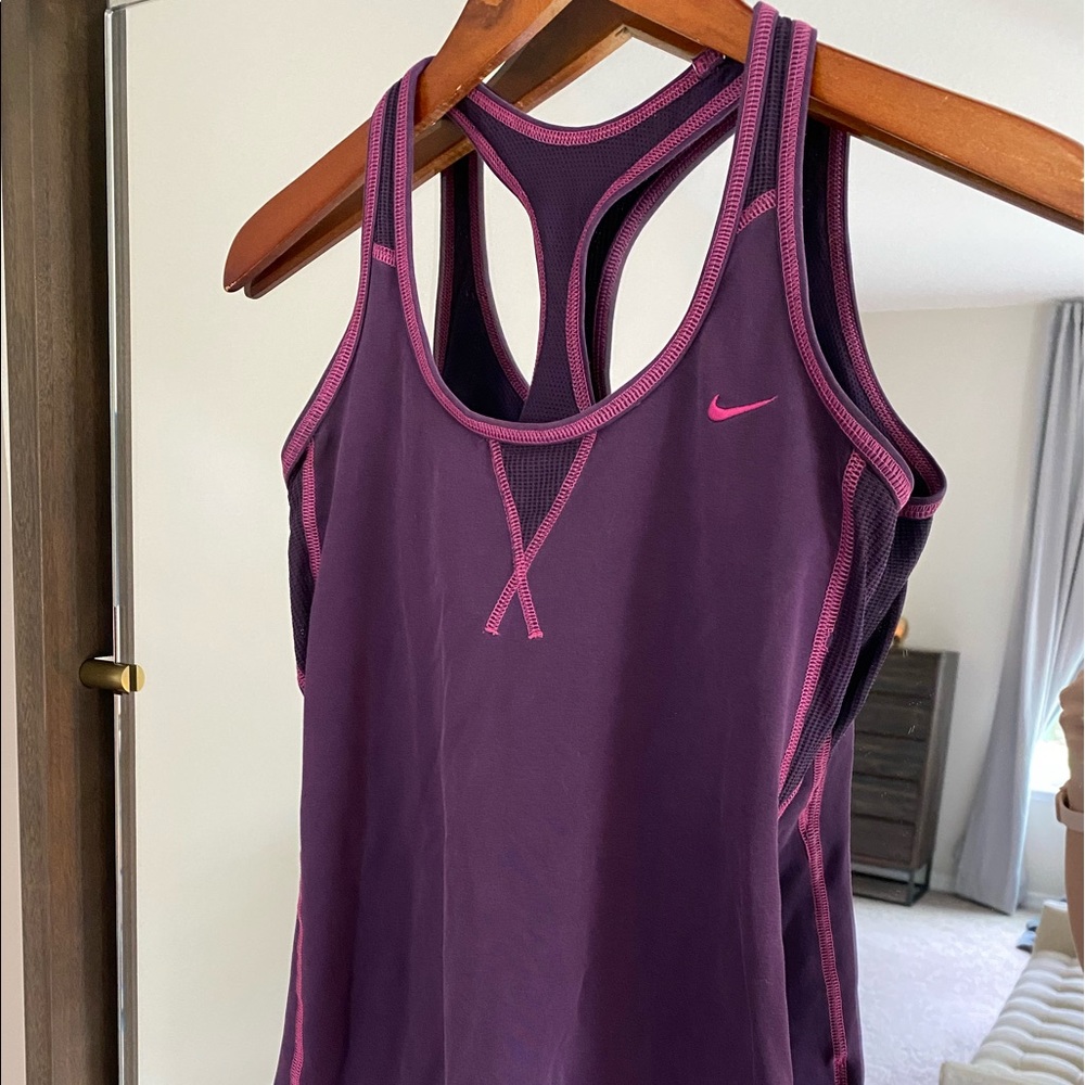 Nike Dri-Fit Athletic Tank, Built-In Self Bra